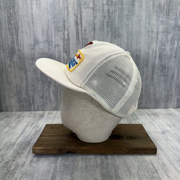 68’ Olds Cutlass Foam Hat Snap Back Trucker White Mesh Cap Adult VTG - Picture 5 of 12